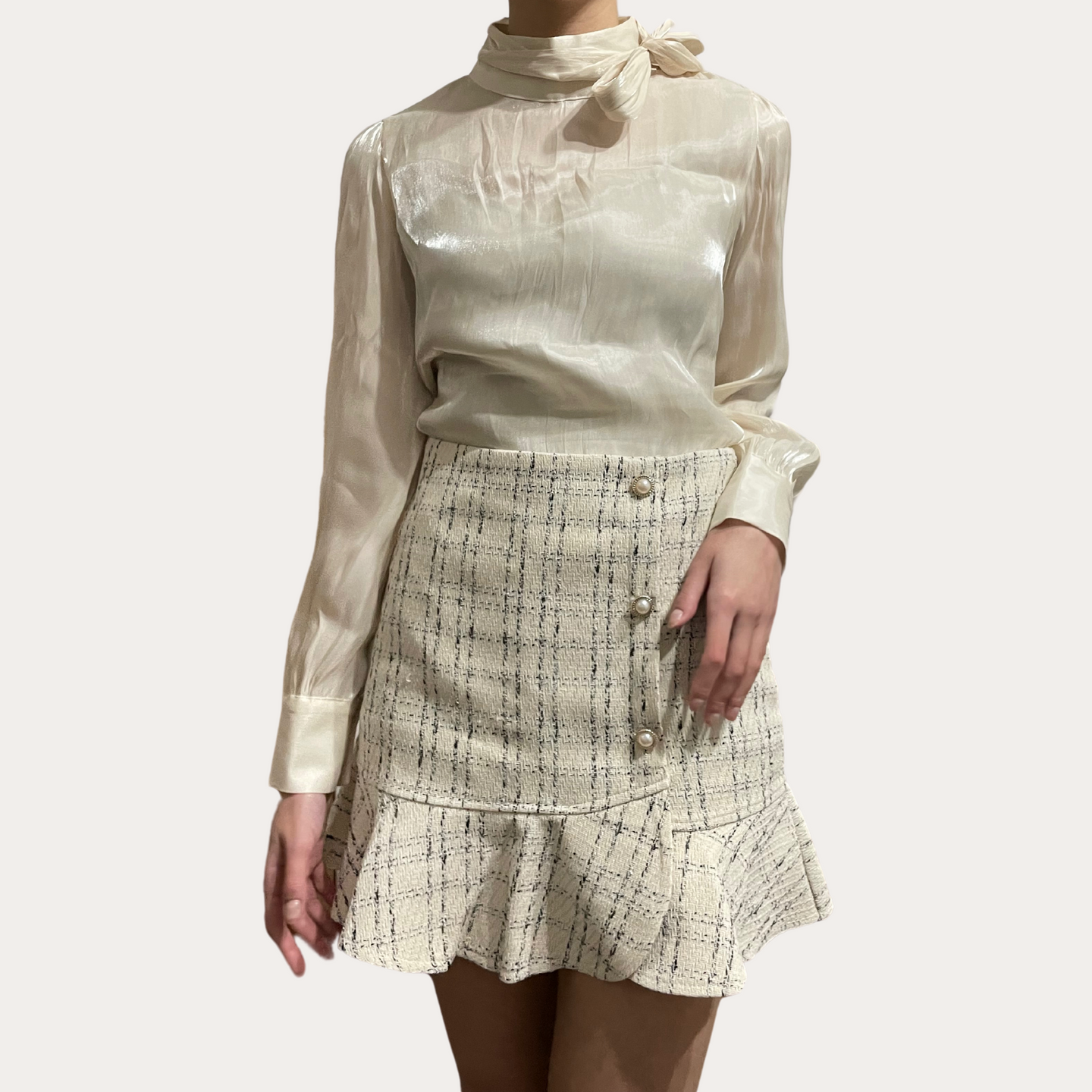 Irene Ribbon Blouse